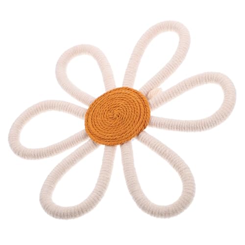 jojofuny Woven Daisy Wanddeko Baumwollseil Boho Blumen Wandbehang für Kinderzimmer Mädchenzimmer Babyzimmer Romantische Wanddekoration Mittlere Weiße Blüte jojofuny Woven Daisy Wanddeko Baumwollseil Boho Blumen Wandbehang für Kinderzimmer Mädchenzimmer Babyzimmer Romantische Wanddekoration Mittlere Weiße Blüte von jojofuny