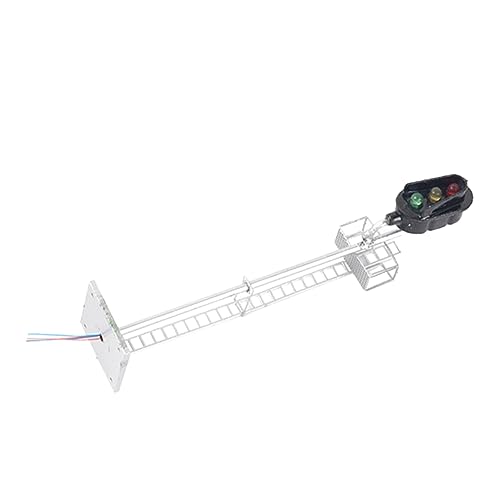 jojofuny Zugmodellzubehör Tisch Simulationssignalverzierung kleine Signaldekoration Miniatur-Signalornamente künstliches gefälschtes Signal ABS Plus Edelstahl jojofuny Zugmodellzubehör Tisch Simulationssignalverzierung kleine Signaldekoration Miniatur-Signalornamente künstliches gefälschtes Signal ABS Plus Edelstahl von jojofuny