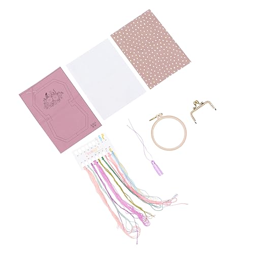 jojofuny bestickte Geldbörse Maschine Handwerk für Erwachsene Nadel Stickset für Tragetaschen Stich Nähen Tasche zum Sticken selber machen Stickerei Lustige Stickkits für Erwachsene Violett jojofuny bestickte Geldbörse Maschine Handwerk für Erwachsene Nadel Stickset für Tragetaschen Stich Nähen Tasche zum Sticken selber machen Stickerei Lustige Stickkits für Erwachsene Violett von jojofuny