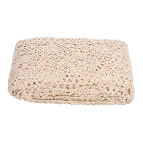 jojofuny handgefertigte Spitze breiter Spitzenbesatz Spitze zum Nähen Kleiderverzierung gehäkeltes Spitzenband Bandwattespitzenverkleidung floral bestickte Borte Baumwollfaden Beige jojofuny handgefertigte Spitze breiter Spitzenbesatz Spitze zum Nähen Kleiderverzierung gehäkeltes Spitzenband Bandwattespitzenverkleidung floral bestickte Borte Baumwollfaden Beige von jojofuny