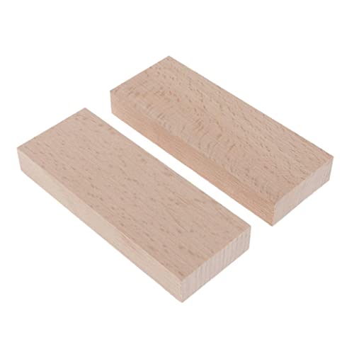 Jojomis Holzstab, quadratisch, unlackiert, 15 x 40 x 105 mm, 2 Stück von jojomis