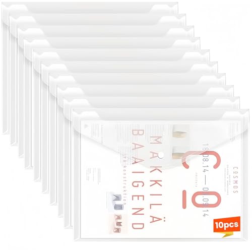 joonnair 10 A4 Transparent Dokumententasche A4 Dokumentenmappe A4 Mappe A4 Sammelmappe a4 mit Druckknopf Wasserdichte Dokumentenmappe Zum Abheften und Organisieren joonnair 10 A4 Transparent Dokumententasche A4 Dokumentenmappe A4 Mappe A4 Sammelmappe a4 mit Druckknopf Wasserdichte Dokumentenmappe Zum Abheften und Organisieren von joonnair