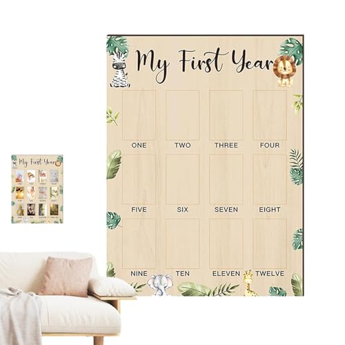 jopiuieo Fotoanzeige Für Das Erste Jahr, 12 Monate Fototafel, Bilderrahmen, Fototafel Für Das Erste Jahr Aus, Baby-Foto-Dekoration Für Baby-Geburtstag jopiuieo Fotoanzeige Für Das Erste Jahr, 12 Monate Fototafel, Bilderrahmen, Fototafel Für Das Erste Jahr Aus, Baby-Foto-Dekoration Für Baby-Geburtstag von jopiuieo