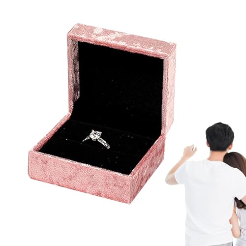 jopiuieo Halskette Schmuckschatulle,Box für Halskette,Klassische Halskette-Anhänger-Ring-Box zur Schmuckpräsentation | Anhängeretui, Schmuckaufbewahrung, Vintage-Halskettenbox mit 2 Steckplätzen jopiuieo Halskette Schmuckschatulle,Box für Halskette,Klassische Halskette-Anhänger-Ring-Box zur Schmuckpräsentation | Anhängeretui, Schmuckaufbewahrung, Vintage-Halskettenbox mit 2 Steckplätzen von jopiuieo