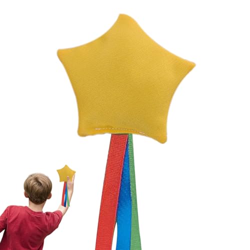 jopiuieo Wurf-Säckchen Für Kinder - Sternen Wurfsterne - Tragbares Wurfspielzeug Mit Bändern Für Garten Camping Unterricht Indoor Outdoor jopiuieo Wurf-Säckchen Für Kinder - Sternen Wurfsterne - Tragbares Wurfspielzeug Mit Bändern Für Garten Camping Unterricht Indoor Outdoor von jopiuieo
