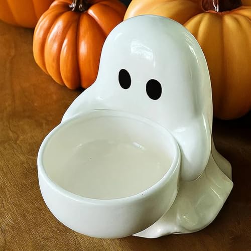 joukares Halloween Ghost Kerzenhalter Kleiner Geister -Tee -Lichthalter für duftende Kerzen süßes Harz -Süßigkeiten -Gericht für Home Tischdekoration 1pc joukares Halloween Ghost Kerzenhalter Kleiner Geister -Tee -Lichthalter für duftende Kerzen süßes Harz -Süßigkeiten -Gericht für Home Tischdekoration 1pc von joukares