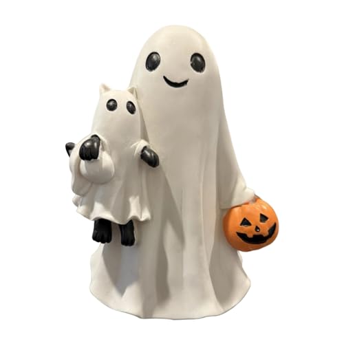 joukares Halloween Ghost Statue Mini Harz Figur nie Weiß von joukares