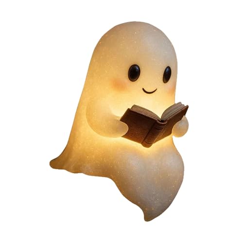joukares Süße Geister -Lese -Lampe LED SITING GHOST LEADEN EIN BUCH Night Light für Halloween -Dekoration A S joukares Süße Geister -Lese -Lampe LED SITING GHOST LEADEN EIN BUCH Night Light für Halloween -Dekoration A S von joukares