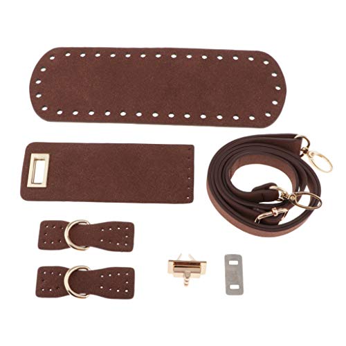 joyMerit 6 Stück/Set Strickbeutel PU Ledertasche DIY für DIY Strickbeutel, Webbeutel, Häkelrucksack - Kaffee joyMerit 6 Stück/Set Strickbeutel PU Ledertasche DIY für DIY Strickbeutel, Webbeutel, Häkelrucksack - Kaffee von joyMerit