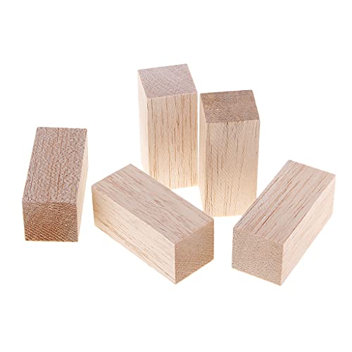 joyMerit Schnitzholz-Set Holz zum Schnitzen - Für Kinder und Erwachsene - 3/5 Stück - 70mm joyMerit Schnitzholz-Set Holz zum Schnitzen - Für Kinder und Erwachsene - 3/5 Stück - 70mm von joyMerit