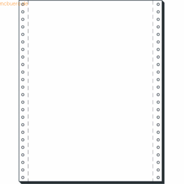 k.A. EDV-Papier 12 Zoll x 240mm 1-fach 60g/qm VE=2000 Blatt von k.A.