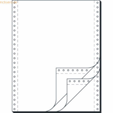 k.A. EDV-Papier 12 Zoll x 240mm 3-fach SD VE=600 Blatt von k.A.