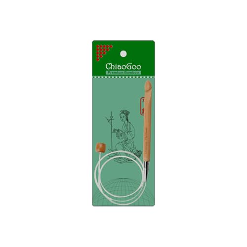 kA CG5124-P Crochet Hook, Brown, One Size von chiaogoo