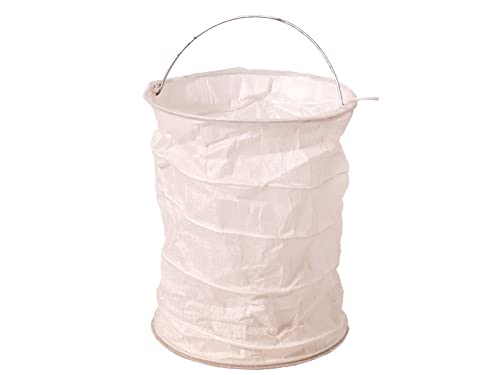 kadoh Papier-Lampion (1 St.) • Lichtertüte in Weiß • Partydeko für Hochzeit, Halloween, Fasching • Größe L von kadoh
