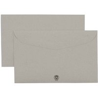 kaenguruh the world of paper Briefumschläge DIN C6 ohne Fenster grau nassklebend 1.000 St. von kaenguruh the world of paper