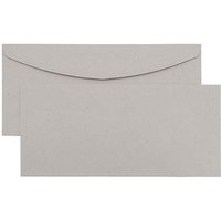 kaenguruh the world of paper Briefumschläge DIN lang ohne Fenster grau nassklebend 1.000 St. von kaenguruh the world of paper