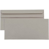 kaenguruh the world of paper Briefumschläge DIN lang ohne Fenster grau selbstklebend 1.000 St. von kaenguruh the world of paper