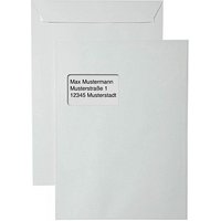 kaenguruh the world of paper Versandtaschen DIN C4 mit Fenster grau 250 St. von kaenguruh the world of paper