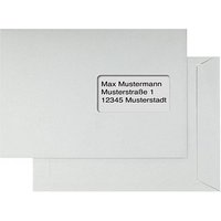 kaenguruh the world of paper Versandtaschen DIN C5 mit Fenster grau 500 St. von kaenguruh the world of paper