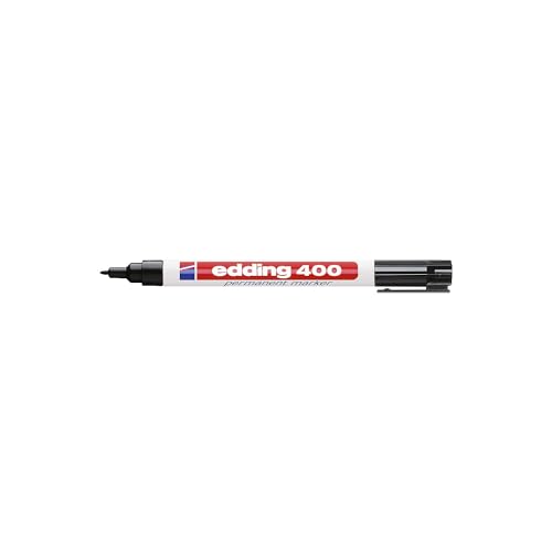 kaiserkraft | Permanentmarker edding® 400 | Strichstärke 1 mm | VE 10 Stk | schwarz von kaiserkraft