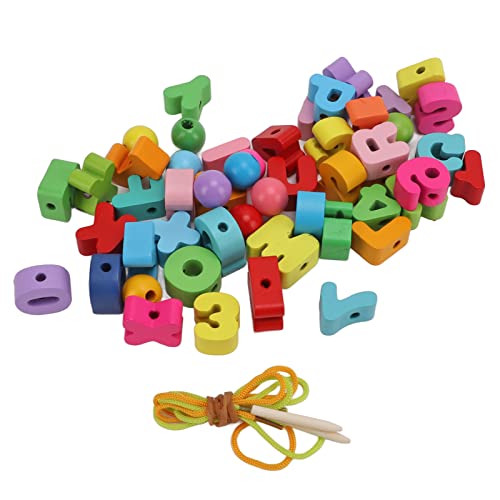 kaisudiAP Alphabet Schnürung Perlen Premium Handaugenkoordination lernen Kinder Eltern von kaisudiAP