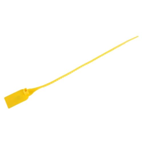 kaisudiap, 100pcs, für Plastik -Einweg -Selbstverriegelungs -Krawatten für Kofferschuhe Bag Etikett Tag (Gelb) von kaisudiAP