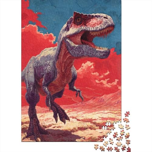 Gouache-Kunst eines Dinosauriers,Rätsel Für Erwachsene 38x26cm/1000pcs,Herausforderungsspiele Gouache-Kunst eines Dinosauriers,Rätsel Für Erwachsene 38x26cm/1000pcs,Herausforderungsspiele von kaiyun