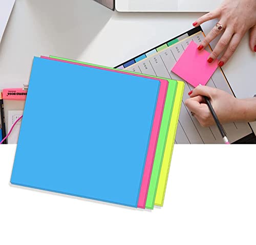 200 Stk Transparente Haftnotizen, Wasserdicht Farbige Haftnotizen, Selbstklebende Haftnotizzettel, Haftnotizen Bunt Wiederbeschreibbare Haftnotizen, Sticky Notes Für Büro Und Studenten Hause(75x75mm) von kajkey