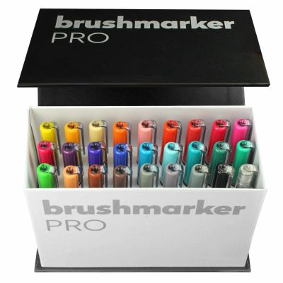 Brushmarker PRO Mini Box 26 Farben + 1 Blender von Touch