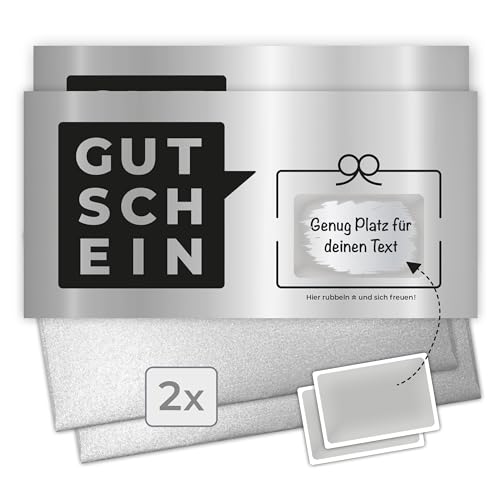 Gutscheine mit Rubbel-Aufkleber zum selbstausfüllen | Geschenk-Gutschein - blanko - mit Spiegeleffekt | Rubbelkarten zum Beschriften | für Männer, Freunde > Geburtstag, Kino, Trip, Reise | Umschläge Gutscheine mit Rubbel-Aufkleber zum selbstausfüllen | Geschenk-Gutschein - blanko - mit Spiegeleffekt | Rubbelkarten zum Beschriften | für Männer, Freunde > Geburtstag, Kino, Trip, Reise | Umschläge von karten Deluxe