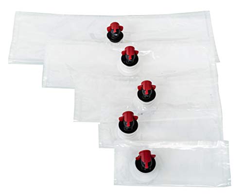 karton-billiger Bag-in-Box-Beutel 1,5L-3L-5L-10L-20L Saftschlauch Saftschlaeuche Weinschlauch (30, 5 Liter) von karton-billiger
