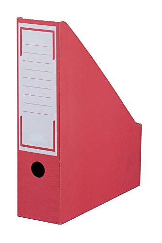 karton-billiger Stehsammler Color 100mm, vers. Farben, 20Stück (rot) von karton-billiger