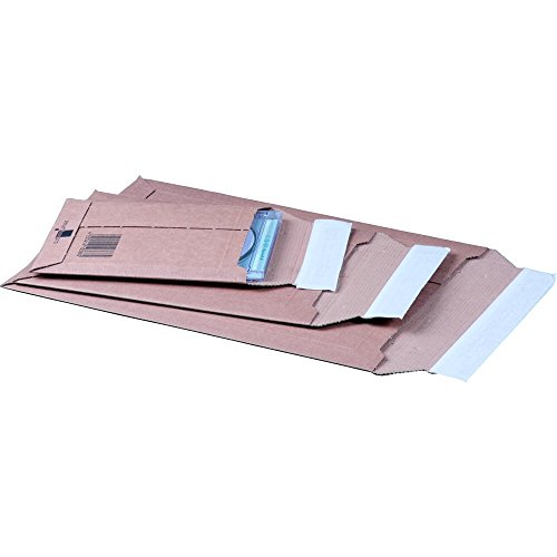karton-billiger Versandtaschen aus Karton (Wellpappe) DVD - 100Stück von karton-billiger