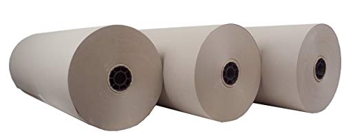 R3 (100) 3 Rollen Schrenzpapier Packpapier 100g/m² 50 cm x 191 lfm a 10 kg mit Innenhülse von kartondealer
