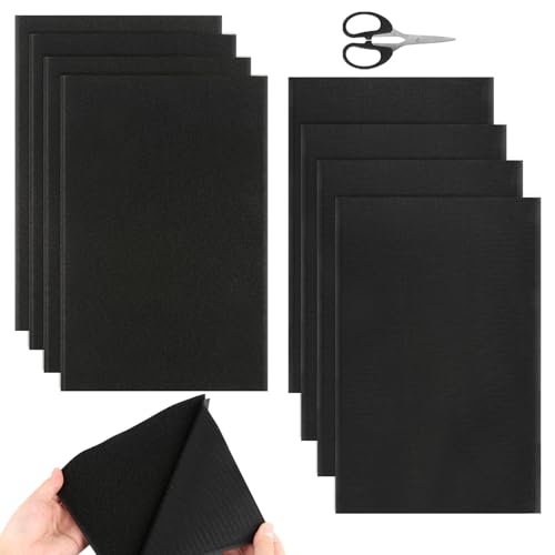 Kayqbonke 4 Paar Klettband Zum Nähen, 20x30cm Breit, Schwarz Klettverschluss für Textilien, Kleidung, Schuhe, Sofas Kayqbonke 4 Paar Klettband Zum Nähen, 20x30cm Breit, Schwarz Klettverschluss für Textilien, Kleidung, Schuhe, Sofas von kayqbonke