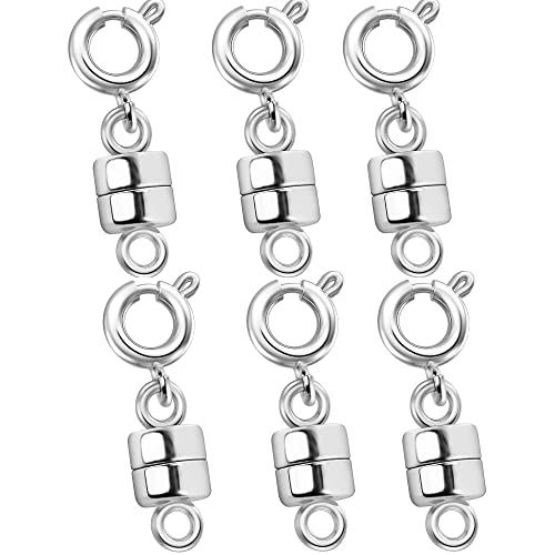 Halsketten-Verschluss für Damen, Schmuck-Trenner, 18 Karat Gold und Silber, magnetisch, mehrere Halskettenverschlüsse für Frauen, mehrlagiger Look von kcctoo