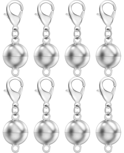 Kcctoo Halskettenverschlüsse und Verschlüsse, 14 Karat Gold und Silber, Armband-Verlängerung für Schmuckherstellung von kcctoo