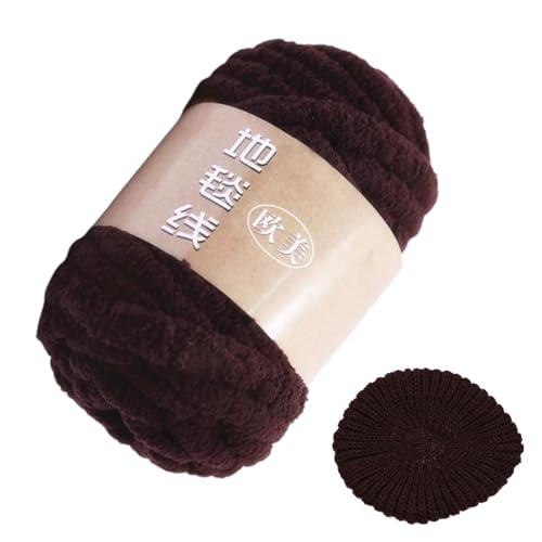 kdkskss Chenille-Garndecke | Chenille Häkeldeckengarn,Weiches Garn für Decken, Wollknäuel zum Basteln, Polyester für Hüte, Schuhe, Handschuhe, Heimwerken kdkskss Chenille-Garndecke | Chenille Häkeldeckengarn,Weiches Garn für Decken, Wollknäuel zum Basteln, Polyester für Hüte, Schuhe, Handschuhe, Heimwerken von kdkskss