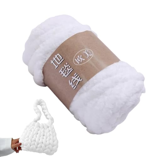 kdkskss Garn zum Häkeln von Decken, Flauschiges weiches Garn für Decken und Häkeln, Weiche Polyester-Wollknäuel zum Basteln, vielseitig einsetzbar für, Schals, Mützen, Schuhe, Handschuhe kdkskss Garn zum Häkeln von Decken, Flauschiges weiches Garn für Decken und Häkeln, Weiche Polyester-Wollknäuel zum Basteln, vielseitig einsetzbar für, Schals, Mützen, Schuhe, Handschuhe von kdkskss