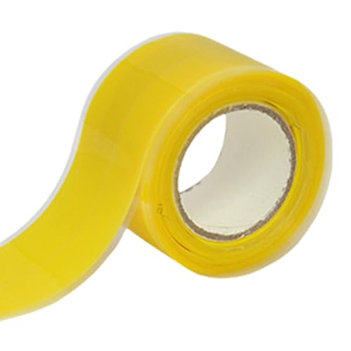 kdkskss Griptape Für Griffe, Silikon-Anti-Rutsch-Klebeband Für Griffe, Silikon Selbstklebende Wickelfolie, Geeignet Für Rohre, Kajaks, Drachenboote Sowie Sport- Und Fitnessgeräte (Gelb) von kdkskss