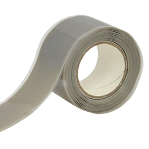 kdkskss Griptape Für Griffe, Silikon-Anti-Rutsch-Klebeband Für Griffe, Silikon Selbstklebende Wickelfolie, Geeignet Für Rohre, Kajaks, Drachenboote Sowie Sport- Und Fitnessgeräte (Grau) von kdkskss