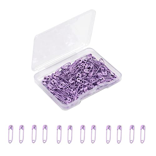 120 St.Sicherheitsnadeln Klein,19 mm Mini-Sicherheitsnadeln für Kleidung,Lila Sicherheitsnadeln Rostbeständig Vernickelter Stahl,Set zum Basteln,Nähen,Rimmen,Befestigungsclip für Kleidung 120 St.Sicherheitsnadeln Klein,19 mm Mini-Sicherheitsnadeln für Kleidung,Lila Sicherheitsnadeln Rostbeständig Vernickelter Stahl,Set zum Basteln,Nähen,Rimmen,Befestigungsclip für Kleidung von keepsweat