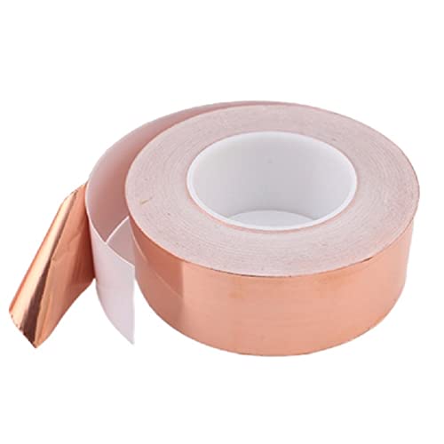 Kupferfolien-Klebeband, einseitig, leitfähig, für Handwerk, EMI-Abschirmung, Erdungskleber für PDA PDP 4 mm/5 mm/8 mm/10 mm, leitfähiges Kupferband mit leitfähigem Kleber, einseitig Kupferfolien-Klebeband, einseitig, leitfähig, für Handwerk, EMI-Abschirmung, Erdungskleber für PDA PDP 4 mm/5 mm/8 mm/10 mm, leitfähiges Kupferband mit leitfähigem Kleber, einseitig von kefu01