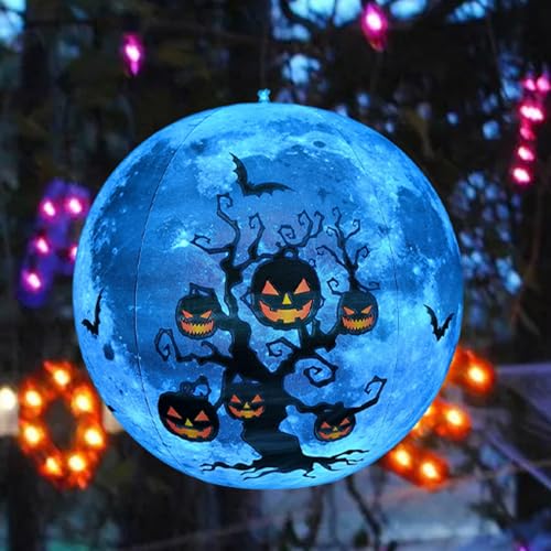 Aufblasbare Ball Halloween Dekorationen, 23,62 Zoll Halloween Aufblasbarer Kürbisballon Im Freien, Wasserdichte Dicke Kürbiskugeln Im Freien Ornamente Für Garten Aufblasbare Ball Halloween Dekorationen, 23,62 Zoll Halloween Aufblasbarer Kürbisballon Im Freien, Wasserdichte Dicke Kürbiskugeln Im Freien Ornamente Für Garten von keloppasit