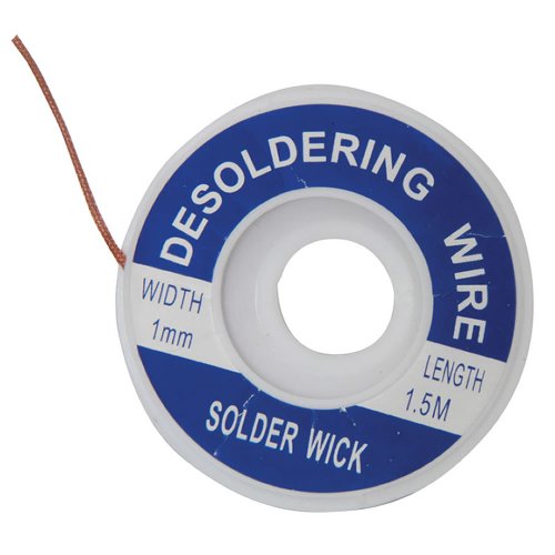 kenable Mercury Pop Open 1 mm Desoldering Kupfer Braid Löten Wick 1,5 m [1.5 Meter] von kenable