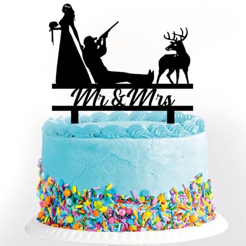 Lustige Jagd Hochzeit Kuchen Topper Hirsch Jagd Hochzeit Kuchen Topper Jagd Thema Hochzeit/Jubiläum/Brautdusche Party Dekorationen Lustige Jagd Hochzeit Kuchen Topper Hirsch Jagd Hochzeit Kuchen Topper Jagd Thema Hochzeit/Jubiläum/Brautdusche Party Dekorationen von keonsatrz