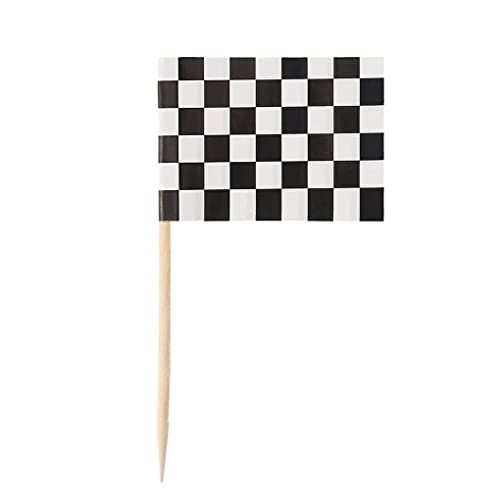 kesurpae 100 Stück Zubehör Zahnstocher Flaggen Käse Rennwagen Etiketten Mini Party Favors Cupcake Vorspeisen, schwarz weiß kariert kesurpae 100 Stück Zubehör Zahnstocher Flaggen Käse Rennwagen Etiketten Mini Party Favors Cupcake Vorspeisen, schwarz weiß kariert von kesurpae