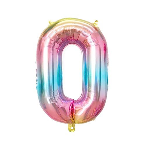 kesurpae Digitale Luftballons, Gradientenrampe, Geburtstagsfigur, Partyzubehör, Verlobungsdekoration, wunderbare Verzierungsgegenstände für den Haushalt, Steigungsrampe0 von kesurpae