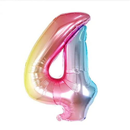 kesurpae Digitale Luftballons, Gradientenrampe, Geburtstagsfigur, Partyzubehör, Verlobungsdekoration, wunderbare Verzierungsgegenstände für den Haushalt, Steigungsrampe4 von kesurpae