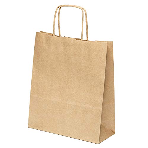 kgpack 25 STK. Papiertaschen klein mit Henkel 20 x 24 x 8 cm Papiertüten Papier Taschen für Partyartikel | Taschen mit Seilgriff | Papiertüten für Lebensmittel und Süßigkeiten Papier Tüten Kraft Tüte kgpack 25 STK. Papiertaschen klein mit Henkel 20 x 24 x 8 cm Papiertüten Papier Taschen für Partyartikel | Taschen mit Seilgriff | Papiertüten für Lebensmittel und Süßigkeiten Papier Tüten Kraft Tüte von kgpack